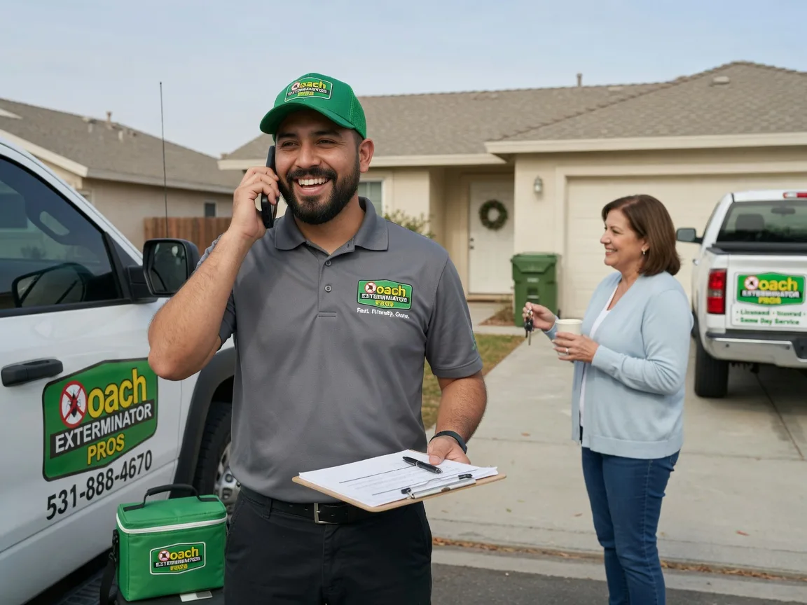 Pest Control Roach Exterminator Feesburg, OH FAQs